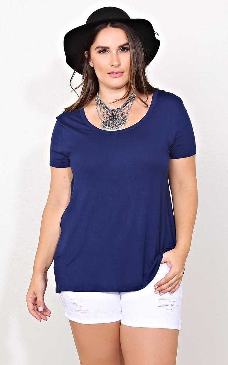 Plus Size Kristy Short Sleeve Top - in Size by Styles For Less