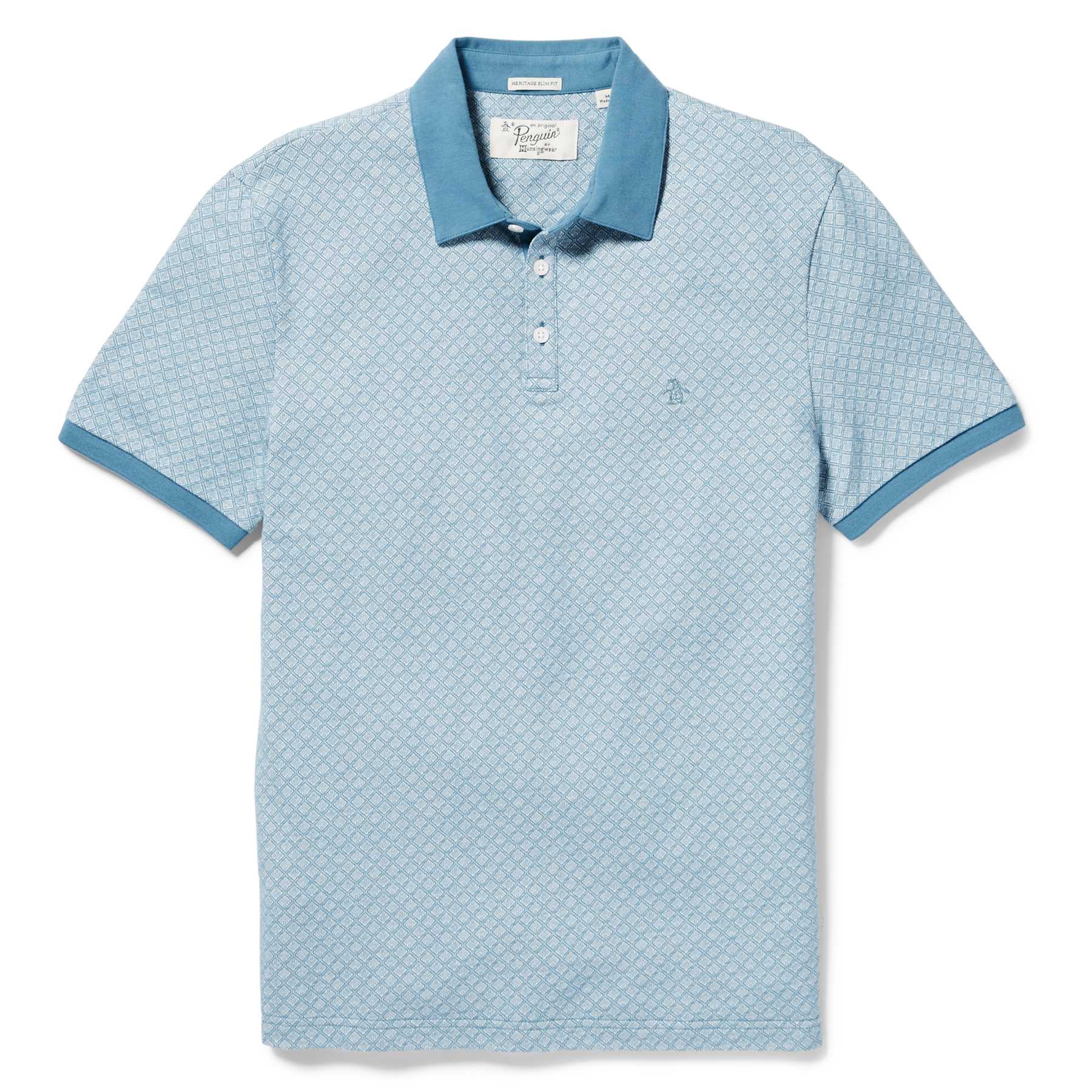 Original Penguin ALLOVER DIAMOND POLO