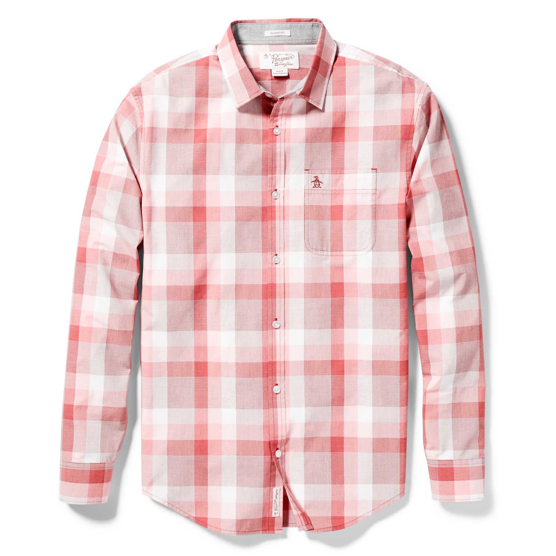 Original Penguin END ON END PLAID SHIRT