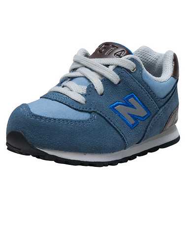 NEW BALANCE GIRLS Medium Blue Footwear / Sneakers