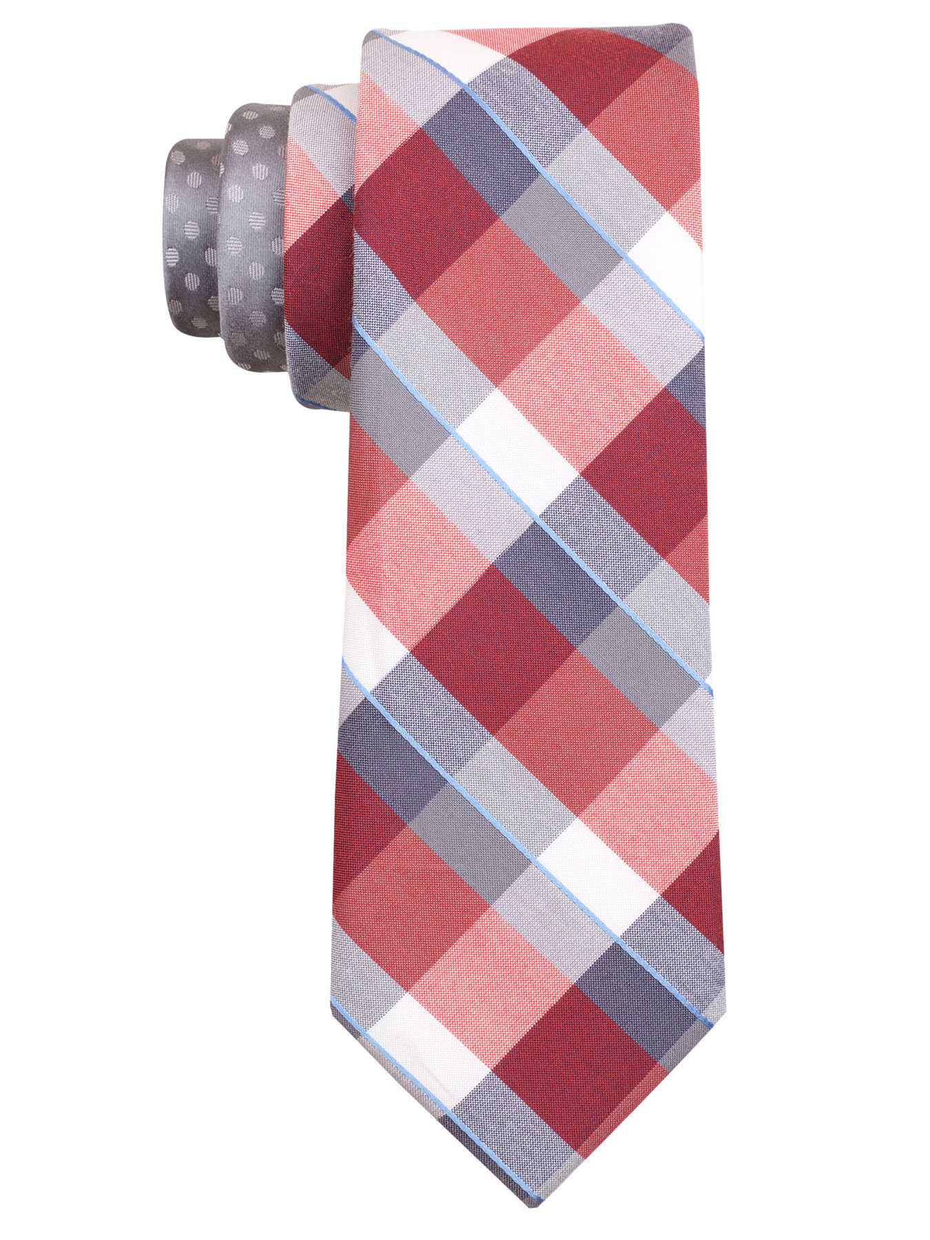 Perry Ellis Mania Check Silk Tie