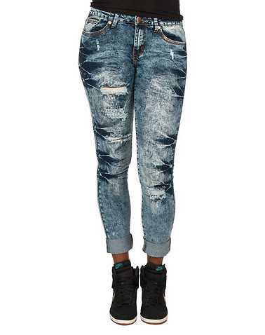 ESSENTIALS WOMENS Blue Clothing / Jeans 7