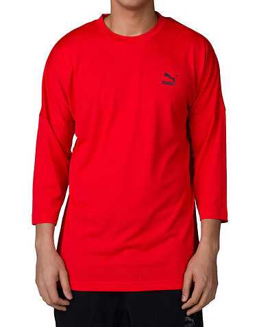 PUMA MENS Red Clothing / Sweatpants L