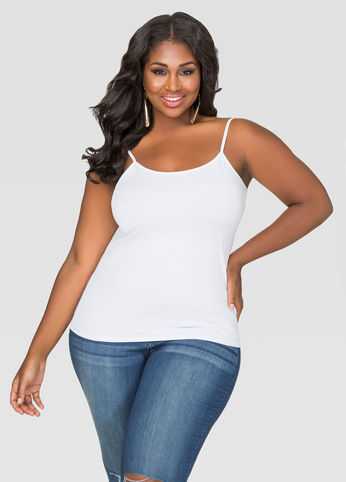 Cotton Spaghetti Strap Tank