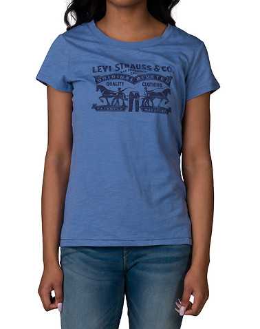 LEVIS WOMENS Blue Clothing / Tops