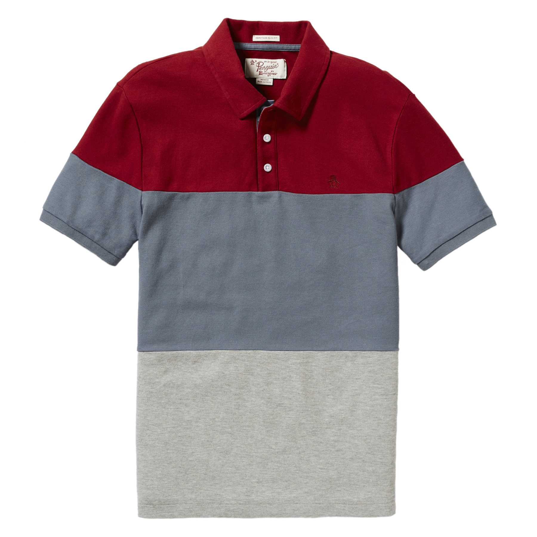 Original Penguin COLOR BLOCK POLO