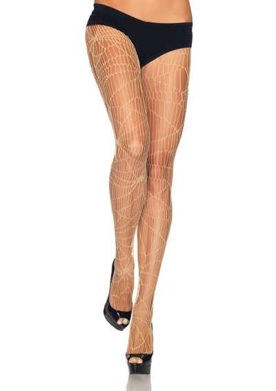 Nude Distressed Pantyhose