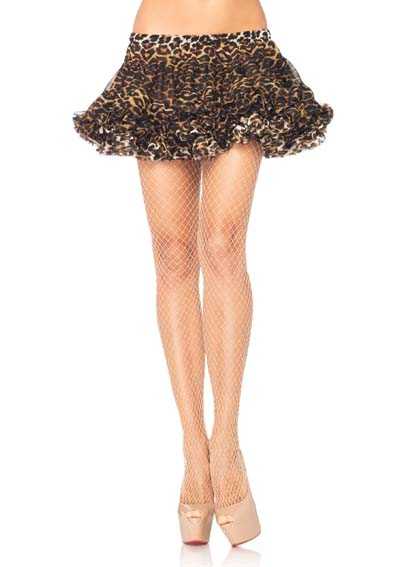 Nude Lycra Fishnet Panty Hose