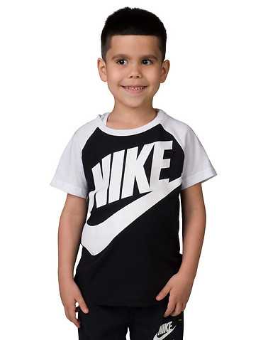 NIKE BOYS Black Clothing / Short Sleeve T-Shirts XL / 7