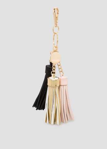 Triple Tassel Handbag Charm