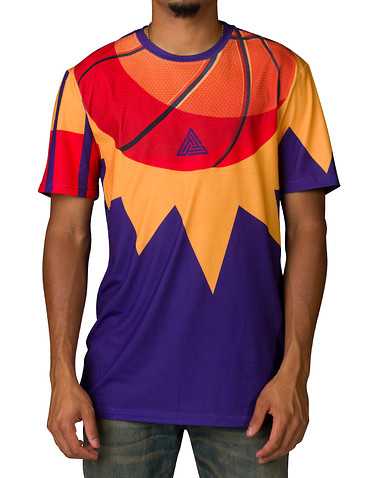 BLACK PYRAMID MENS Purple Clothing / Tops
