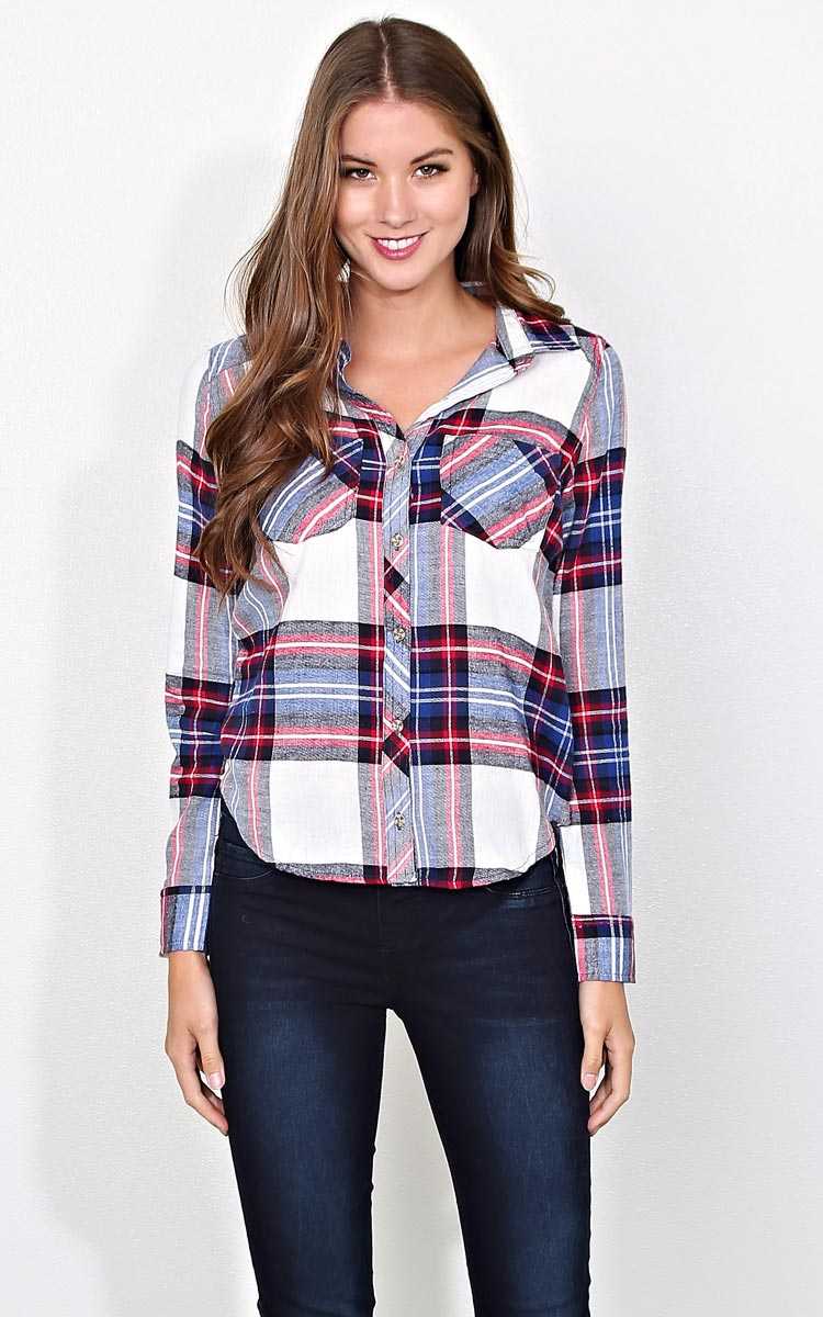 S'mores Night Flannel Plaid - XLGE - Combo in Size X-Large by Styles For Less