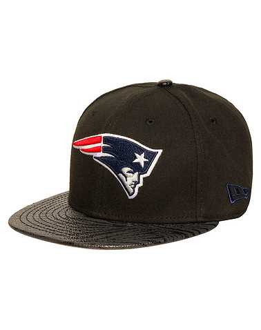 NEW ERA MENS Black Accessories / Caps Snapback M/L