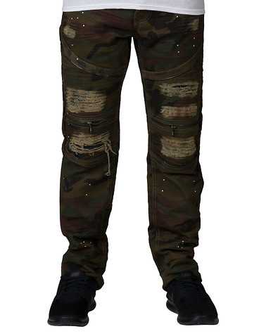 DECIBEL MENS Dark Green Clothing / Jeans