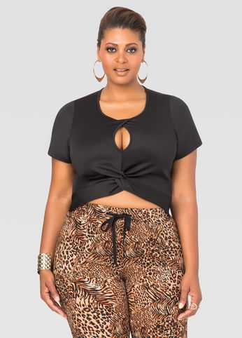 Twist Knot Crop Top
