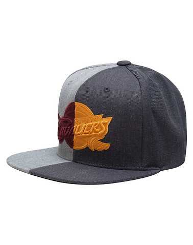 MITCHELL AND NESS MENS Grey Accessories / Caps Snapback OSFA