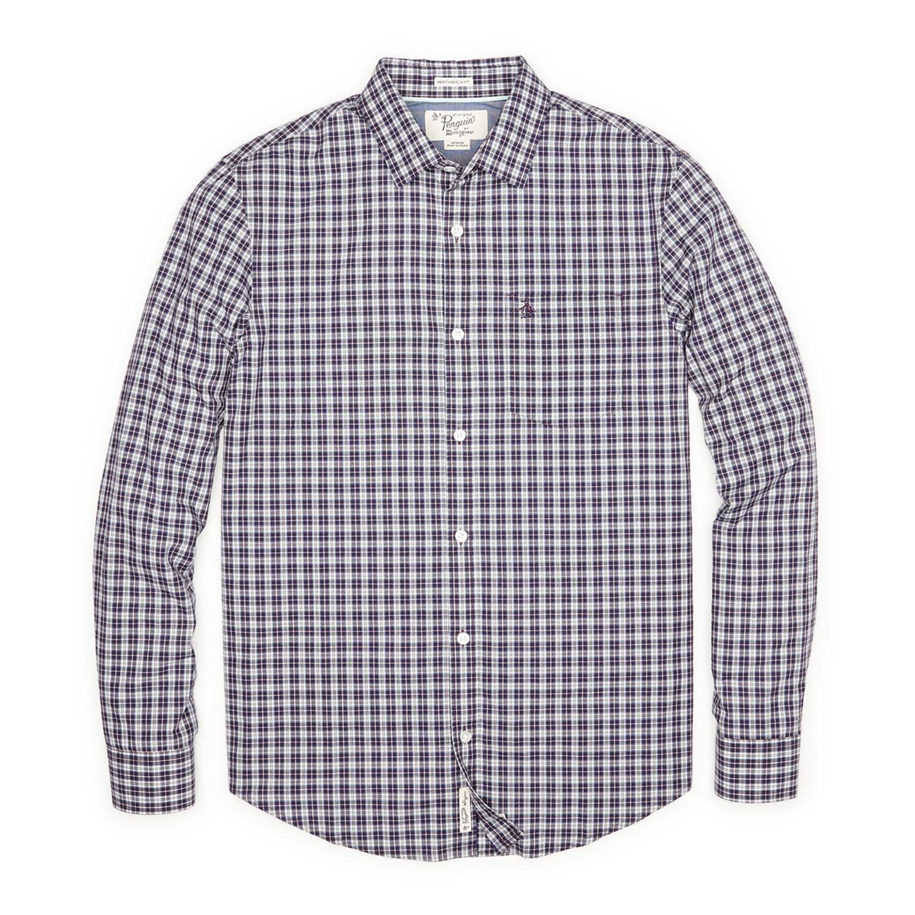 Original Penguin P55 MINI PLAID SHIRT