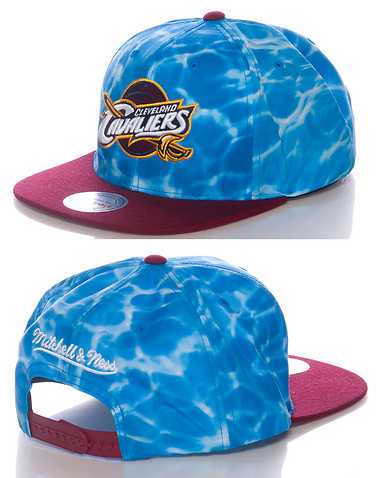 MITCHELL AND NESS MENS Medium Blue Accessories / Caps Snapback ONES