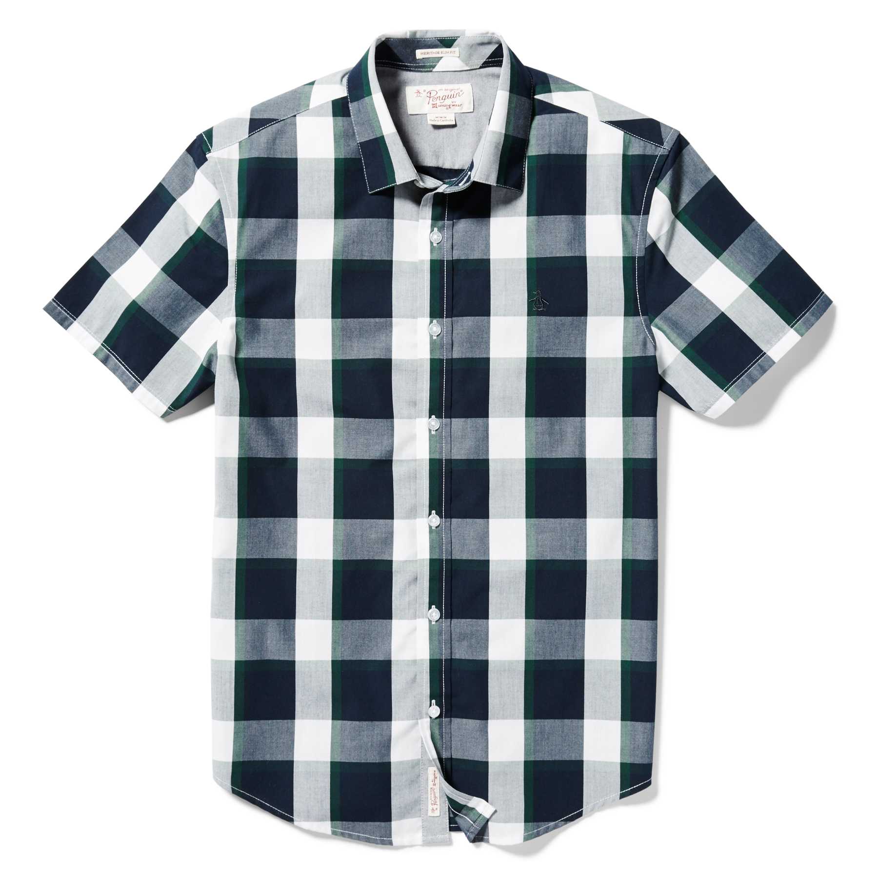 Original Penguin SHADOW PLAID SHIRT