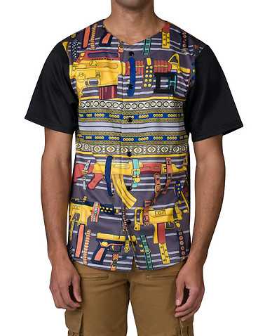 CROOKS AND CASTLES MENS Multi-Color Clothing / Button Down Shirts