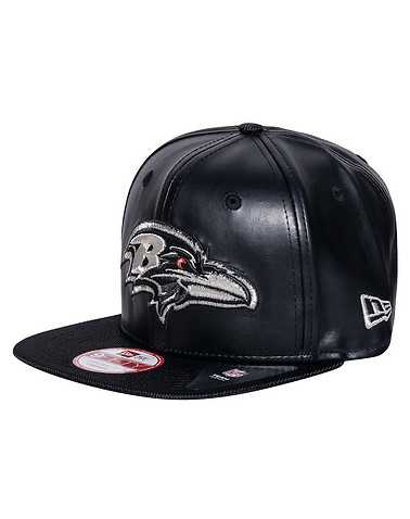 NEW ERA MENS Black Accessories / Caps Snapback One Size