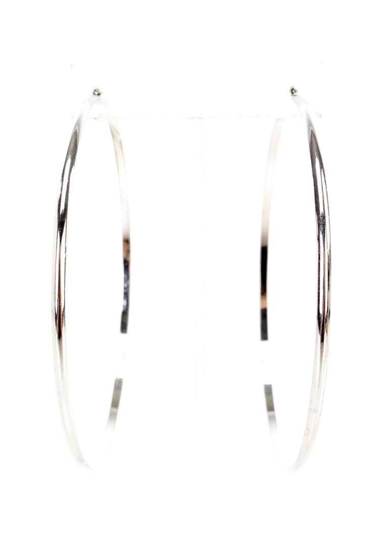 Silver Hoop Earrings