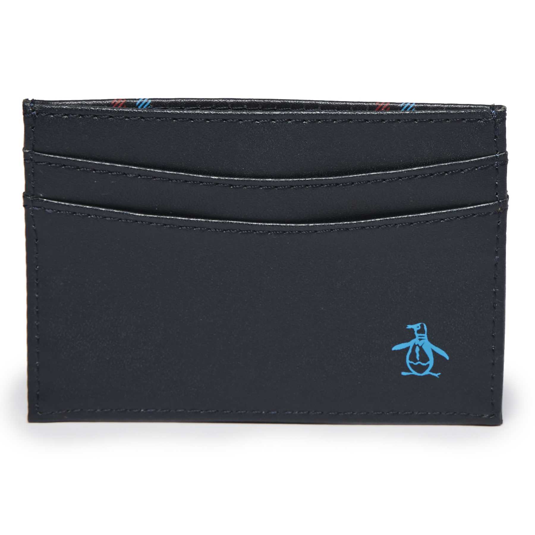 Original Penguin 3D WINDOWPANE CARD WALLET