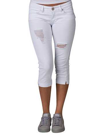 ESSENTIALS WOMENS White Clothing / Denim Shorts