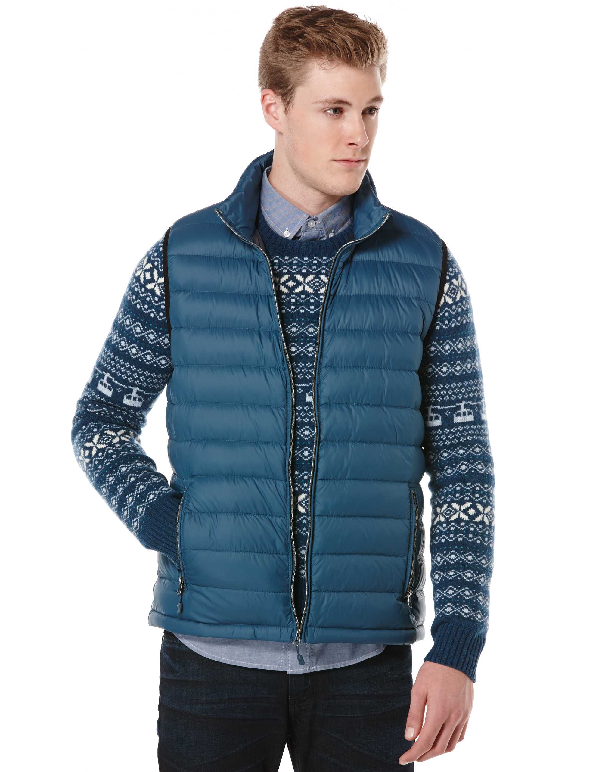 Original Penguin PUFF VEST