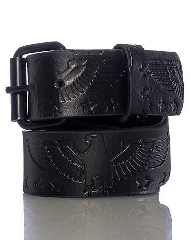 ESSENTIALS MENS Black Accessories / Belts 38