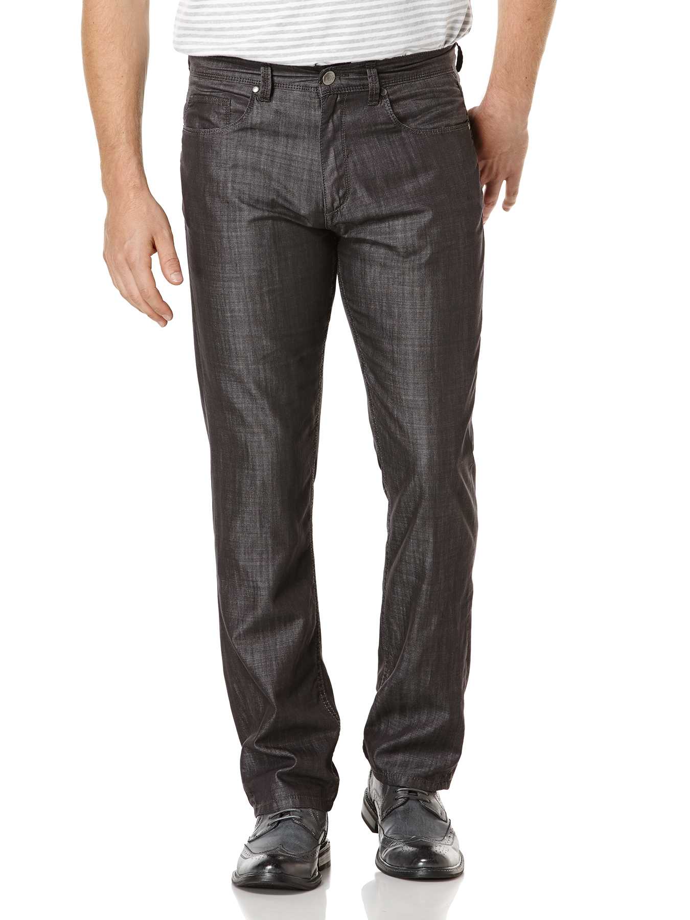 Perry Ellis Slim Fit Dark Rinse Crossover Denim