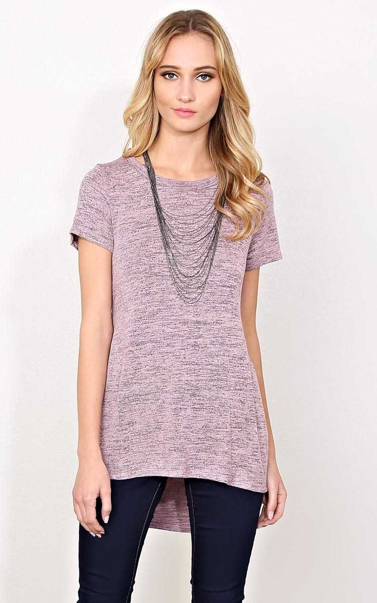 Spontaneous Adventures Knit Top - - Blush in Size by Styles For Less