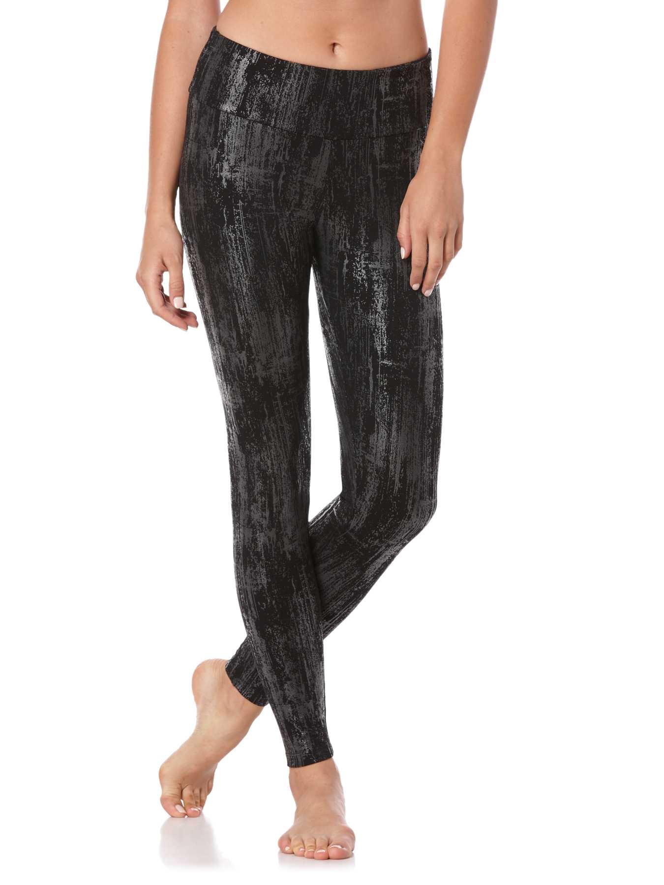 Peony Foiled Leggings
