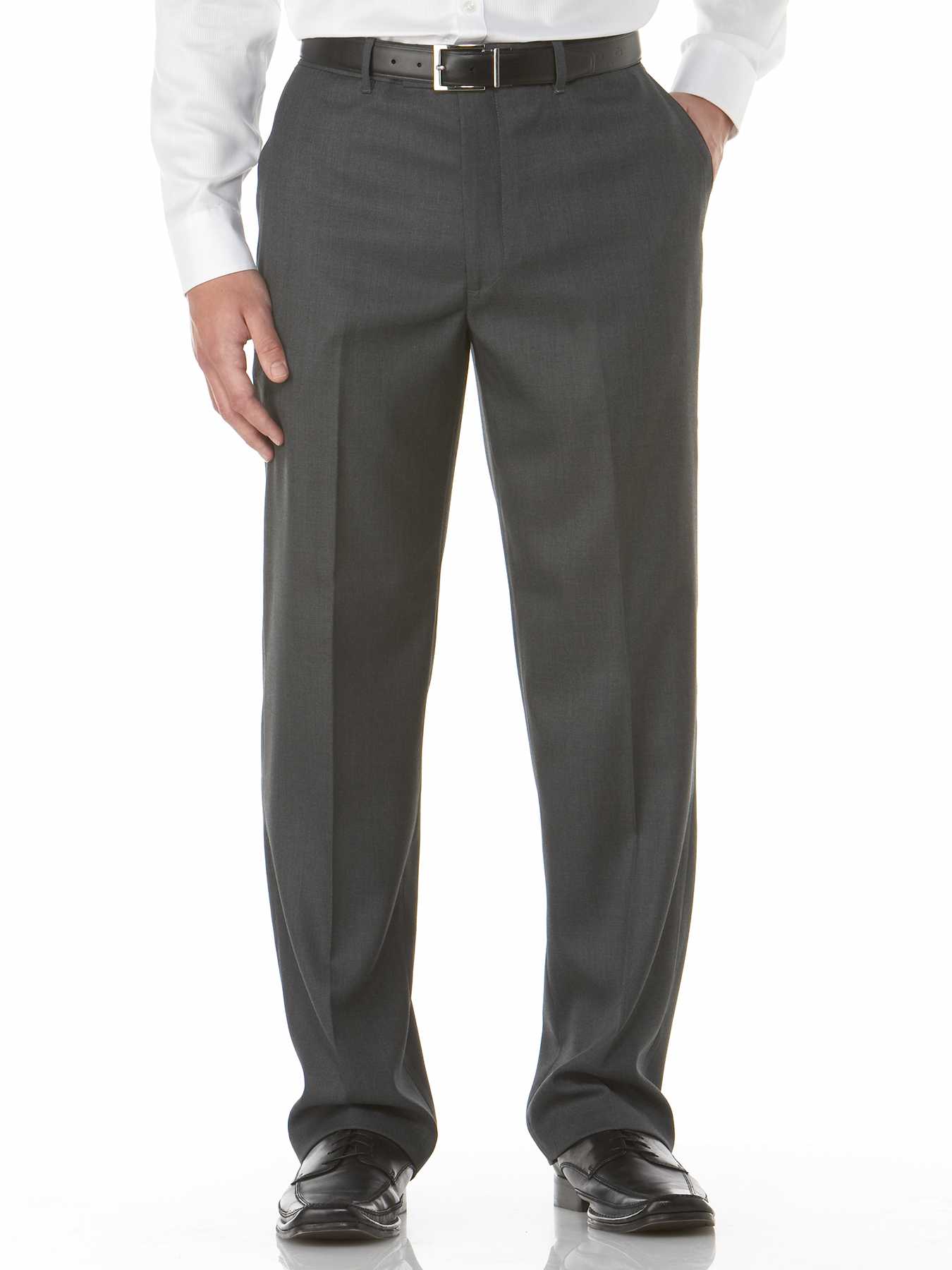 Perry Ellis Sharkskin Classic Fit Portfolio Pant