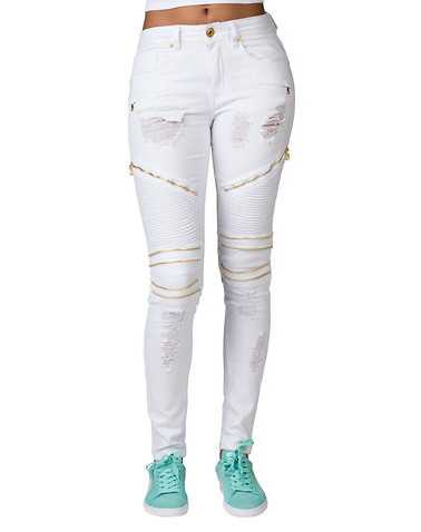 ESSENTIALS WOMENS White Clothing / Jeans