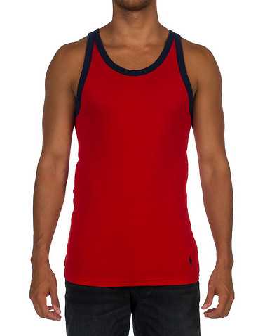 POLO MENS Red Clothing / Tank Tops XL