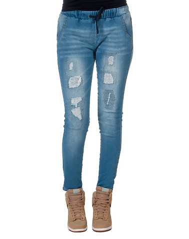 ESSENTIALS WOMENS Medium Blue Clothing / Jeans S