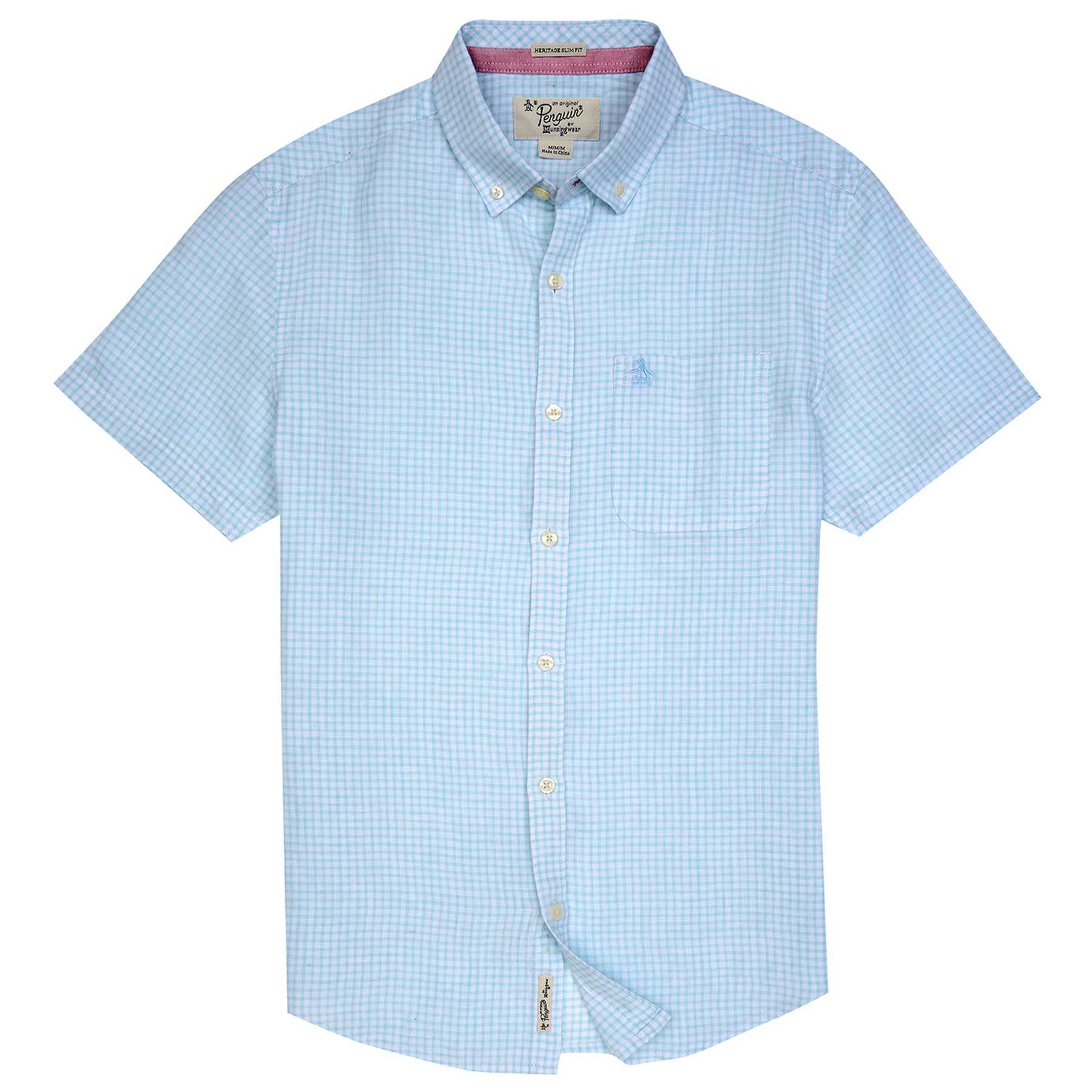 Original Penguin LINEN GINGHAM SHIRT