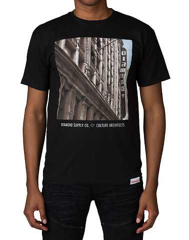 DIAMOND SUPPLY COMPANYENS Black Clothing / Tops