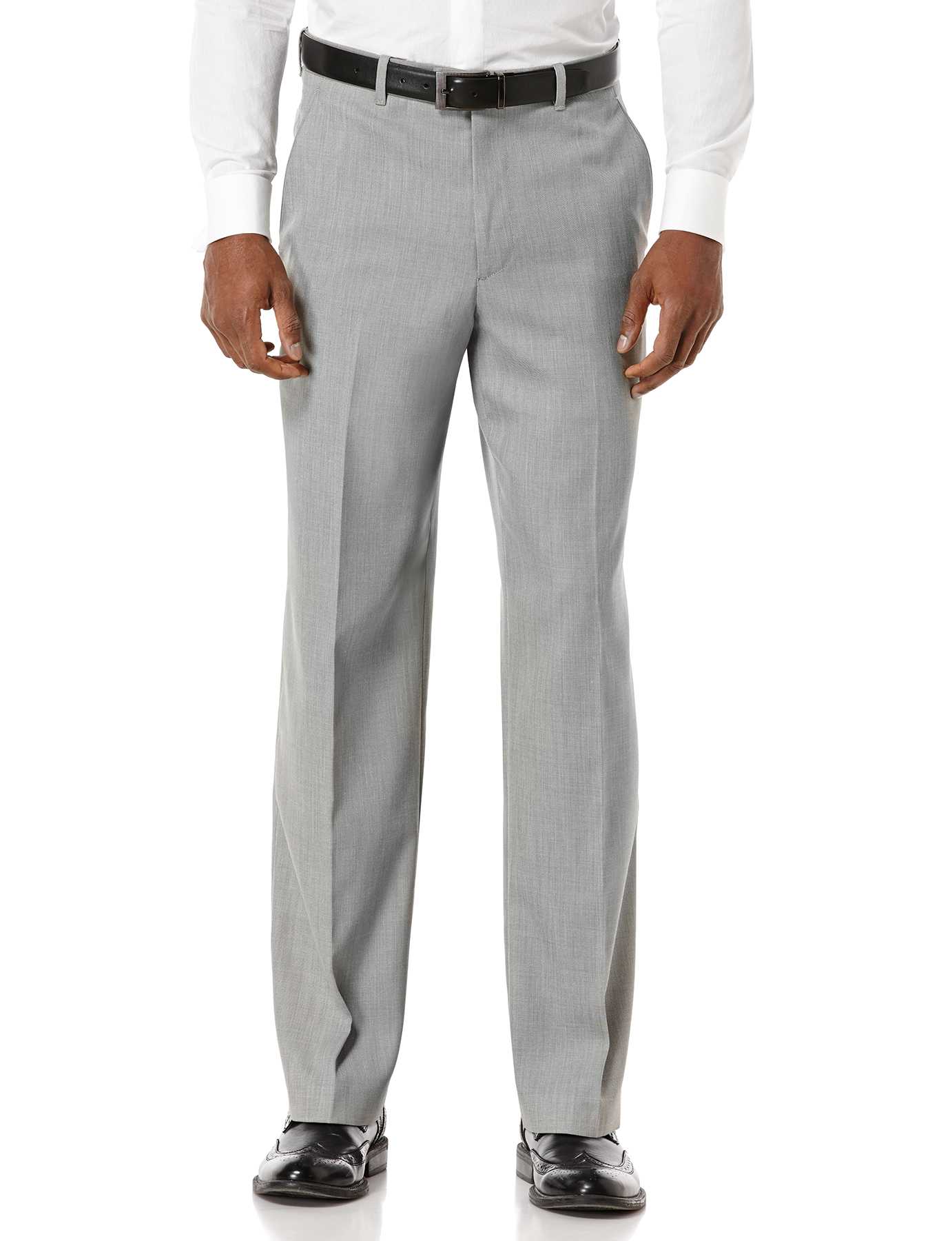 Perry Ellis Sharkskin Classic Fit Portfolio Pant