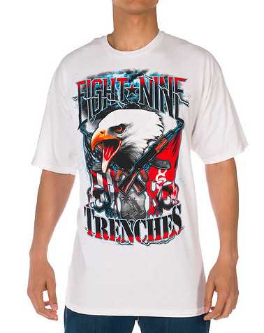 8  &  9 MFG MENS White Clothing / Tees and Polos M
