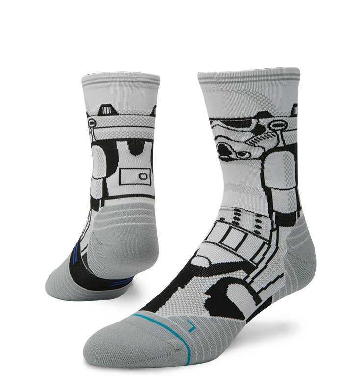Stance Storm Trooper WHT star wars run Socks