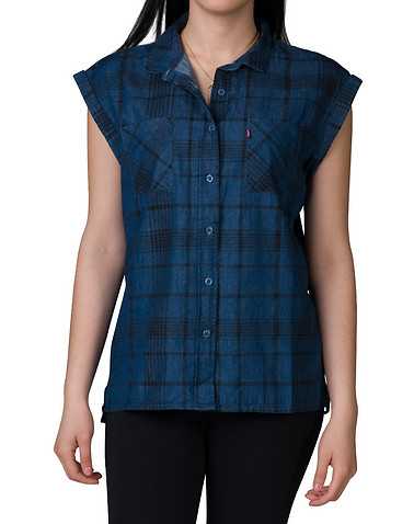 LEVIS WOMENS Dark Blue Clothing / Tops