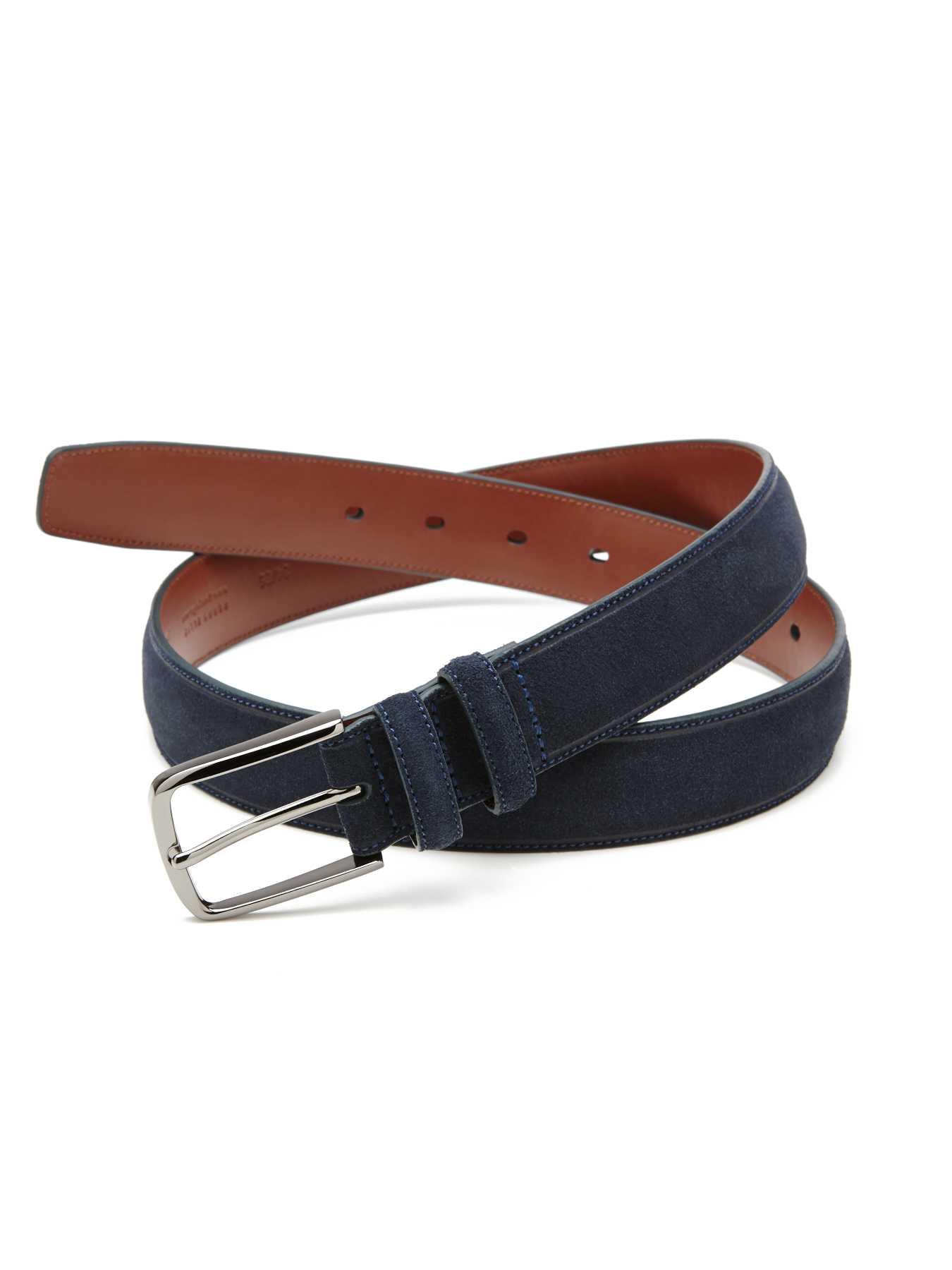 Perry Ellis Suede Belt