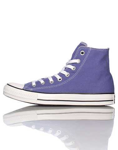 CONVERSE WOMENS Purple Footwear / Casual 5