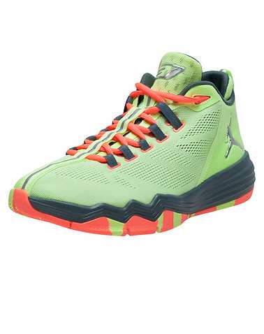 JORDAN GIRLS Green Footwear / Sneakers