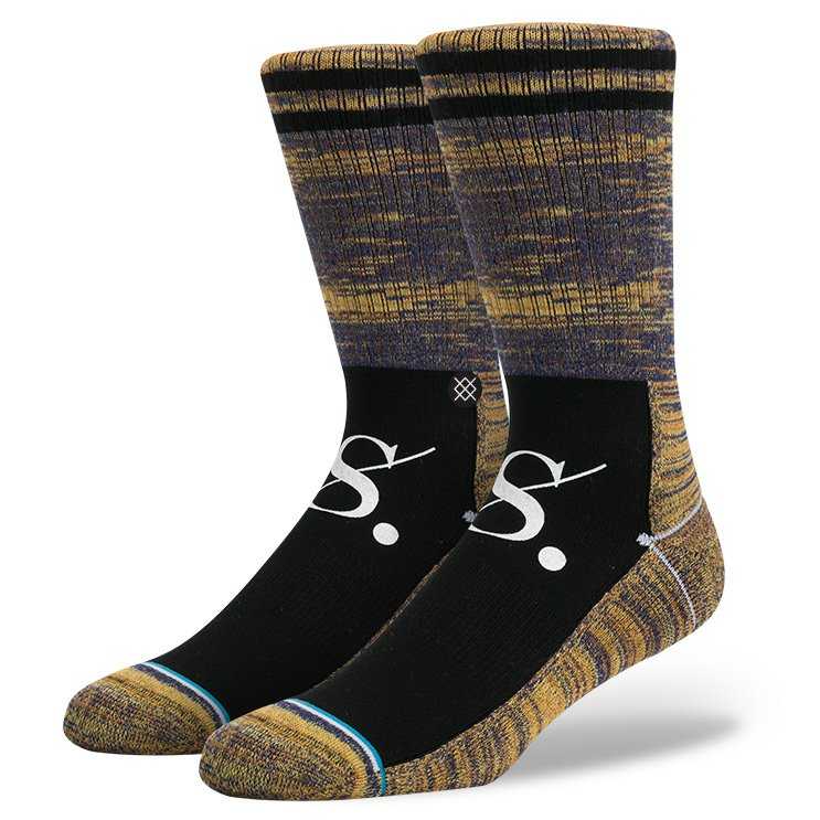 Stance Minx (Orange) topstitch Socks
