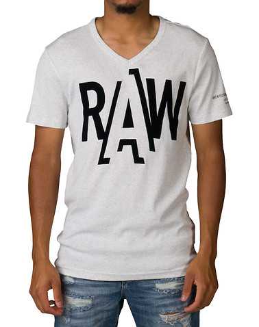 G-STAR MENS White Clothing / Tops