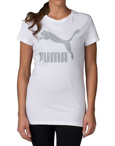 PUMA WOMENS White Clothing / Tops M