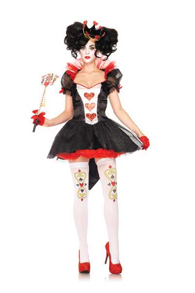 Black 2 PC Royal Queen Costume